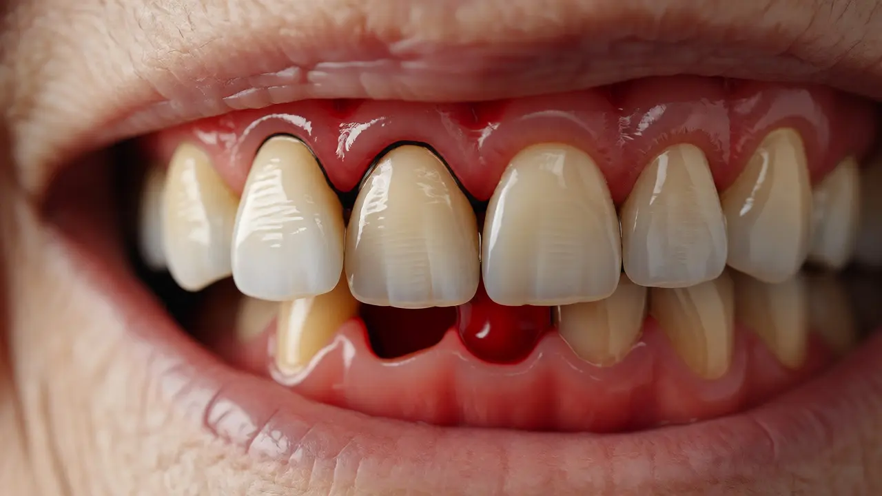 Jak se projevuje zánět u nalepovacích zubů? Příznaky a řešení
